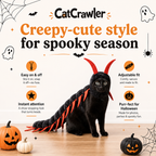 CatCrawler™ Cat Centipede Costume | Soft Plush, Adjustable Fit